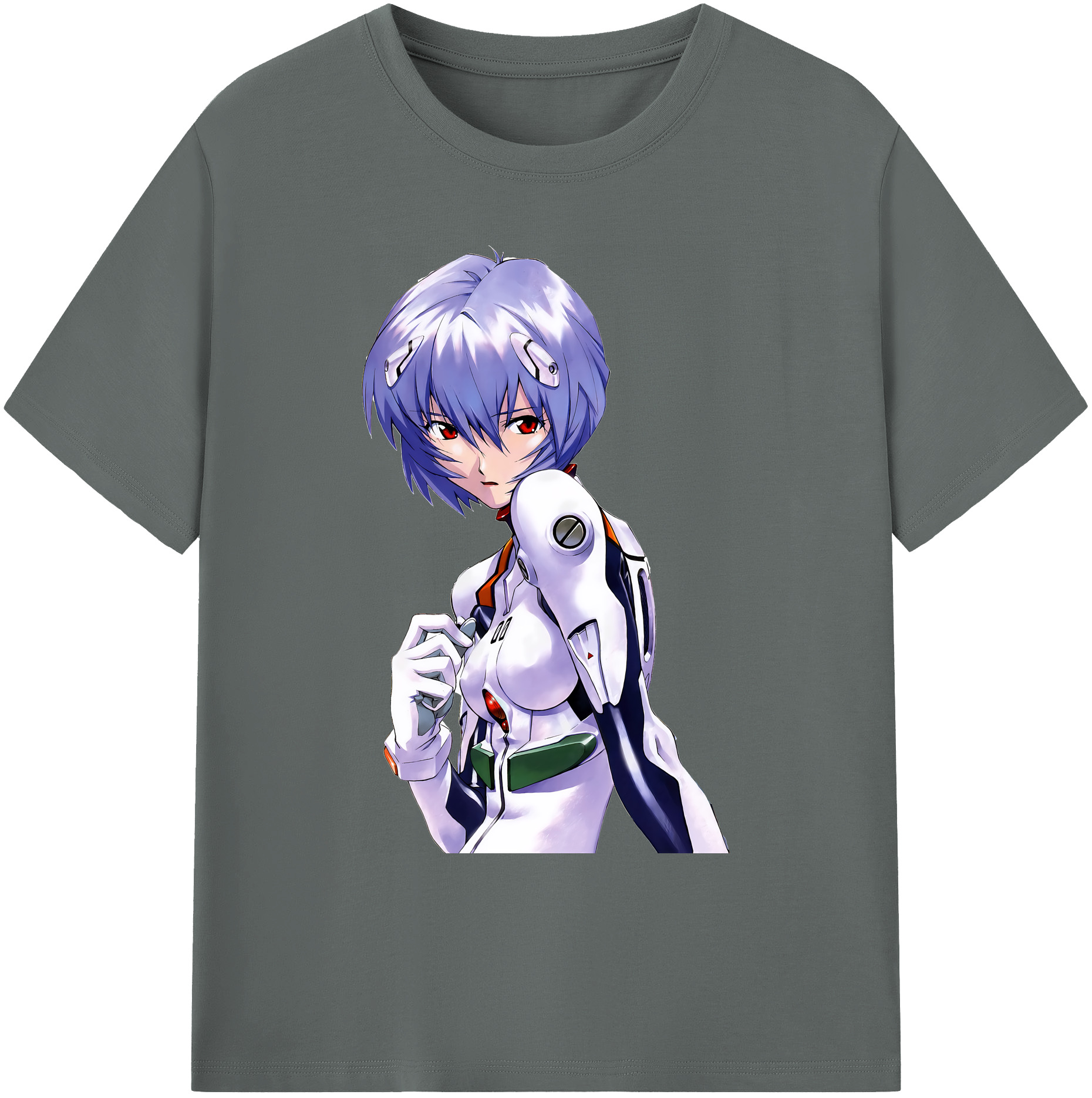 （画像用） EVA 新世紀エヴァンゲリオン 綿100％ メンズ半袖Tシャツ｜肌触りやわらか＆通気性